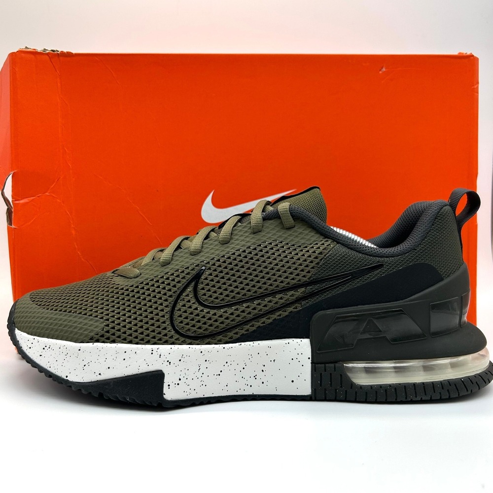 Nike Air Max Alpha Trainer 6 Shoes Mens 13 Olive Green Gym Sneakers FQ1833-200